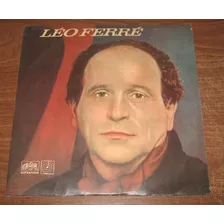 Léo Ferré - Supraphon - Francés Vinilo Importado !!