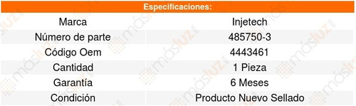 Filtro Combustible Shadow 4cil 2.5l 91_94 Injetech 8351043 Foto 2