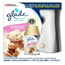 2 Aparelho Odorizador Glade Automático + 2 Refil Brilho Da 