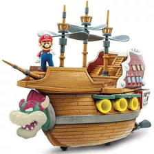 Super Mario Deluxe Bowser Ship Playset Candide