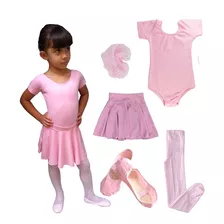 Roupa De Ballet Lory Lindo Balet Rosa Ballet Clássico 