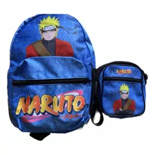 Kit Mochila E Sholder Bag Naruto