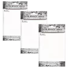 Tim Holtz Ink Distress Watercolor Cardstock 60 Sheets 4...