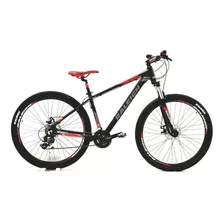 Mountain Bike Raleigh Mojave 2.0 2018 R29 19 21v Frenos De Disco Mecánico Cambios Shimano Tourney Tx50 Y Shimano Tourney Tx800 Color Negro/rojo 