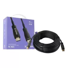 Cabo Hdmi 2,0 Fibra Óptica 30m Fk783c Fortrek