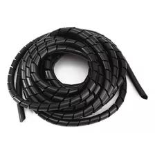 Espiral Para Organizar Cables Color Negro X 5 Metros