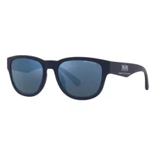 Lentes De Sol Azul Oscuro Espejado Armani Exchange