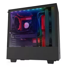 Gabinete H510i Mid Tower Lateral De Vidro Temperado Nzxt Cor Vermelho