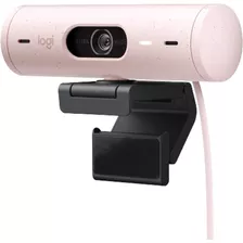 Webcam Full Hd Logitech Brio 500 Rosa Usb-c - 960-001418