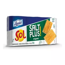 Biscoito Sol Salt Plus Original 360g - Emb C/ 20 Un