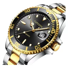 Reloj Militar De Acero Inoxidable Curdde Para Hombre