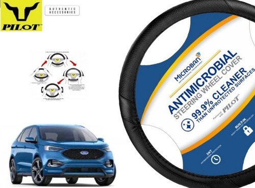 Funda Cubrevolante Negro Antimicrobial Ford Edge St 2022 Foto 2