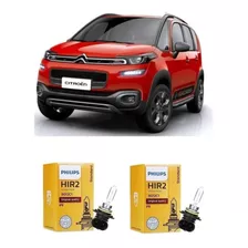 Par Lâmpadas Hir2 Philips 12v 55w Aircross 2016 Até 2020