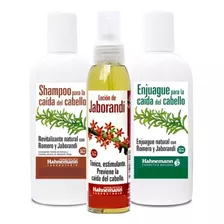 Shampoo Para Caída Del Cabello + Enjuague +loción