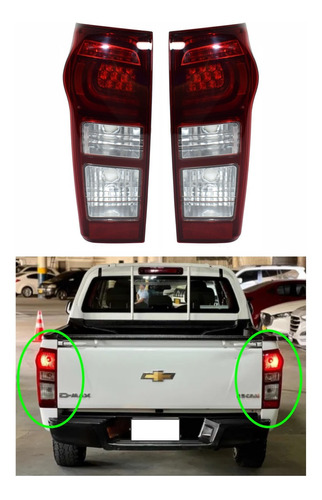 Stop Derecho - Izquierdo Chevrolet D-max 4x2 Led 2016 - 2019 Foto 5