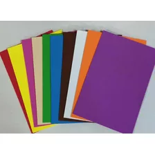 Goma Eva Lisa Pack 10 Colores 20 X 30cm 