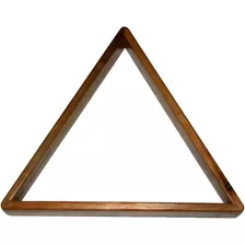 Triângulo Madeira Para Bola Numerada Sinuca Bilhar Snooker