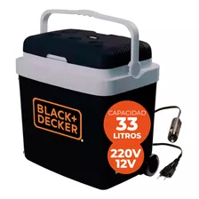 Heladera Frio Calor Black+decker 33 Litros 12v 220v Bdc33l