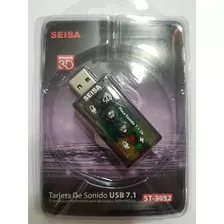 Tarjeta De Sonido Usb 7.1 3d Nuevo***