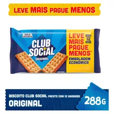 Club Social Original 12 Unidades 288gr