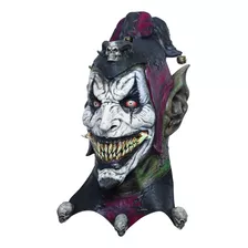 Máscara De Payaso Diabólico Jesterblin Terror Halloween