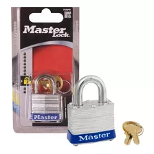 Candado Seguridad Master Lock Traba Acero Laminado 14mm Febo