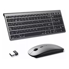 Kit Teclado Y Mouse Inalambrico Español Portátil Por Laptop