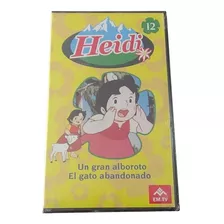 Heidi Vol. 12 El Gran Alboroto Vhs Nuevo En Español 
