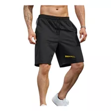 Pantaloneta Licrada Gym Short Hombre Deportivo