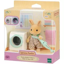 Sylvanian Families Conjunto Do Papai Coelho Raio De Sol 5549