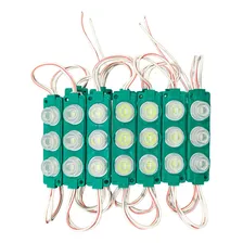 20 Módulos Tipo Chip Con 3 Leds Tipo Sombrero Luz Verde