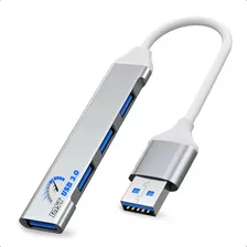 Hub Cabo Usb 3.0 Extensor 4 Portas High Speed Hd Pen Drive