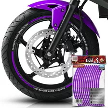 Frisos De Roda Harley Davidson Xl Forty Eight Sportster Roxo