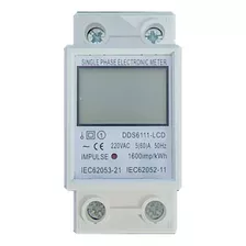 Remarcador Monofásico Digital Riel Din 60a 220v Ip54