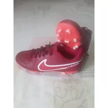 Tacos Nike Tiempo Originales Talla 34 Color Rojo Nuevos