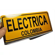 Placas Reflectivas Para Motos Electricas Personalizadas