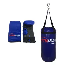 Kit Boxe Infantil Com Saco De Pancada E Luvas Rythmoon St