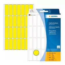 Etiqueta - Herma 2361 Multi-purpose Labels 13x40 Mm Yellow P