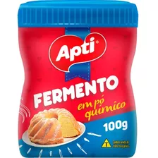 Fermento Quimico Em Po Apti Pote Com 100g