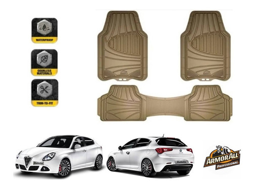 Tapetes Uso Rudo Alfa Romeo Giulietta 2015 A 2022 Armor All Foto 7