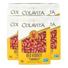 Feijão Vermelho (red Kidney) Colavita 380g (6 Caixinhas)