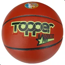 Bola De Basquete Profissional Topper Pu 8 Gomos