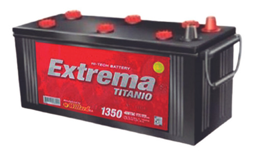 Foto de Bateria Willard Extrema 4dbti-1350 Fiat 80-66 Dts/s/hc