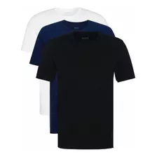 Camiseta Hugo Boss Cuello Redondo 3 Pack Nab 100% Original