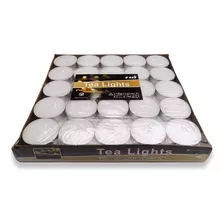 Set 50 Velas Tealight Blanco