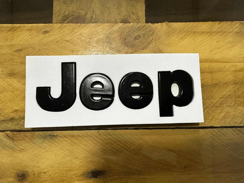 Emblema Letra Jeep Foto 2