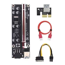 Cabo Riser 009s Pci-e Placa Usb 3.0 Extensor Capacitor Duplo