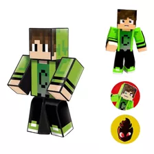 Boneco Cadres Minecraft Athos Turma Do Problems Robin Hood 