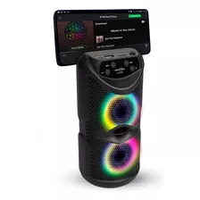 Parlante Portátil 3 X2 Extra Bass Bluetooth Luz Led Rgb