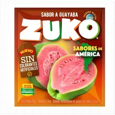 Jugo Zuko En Polvo Sabor Guayaba X 50 Sobres